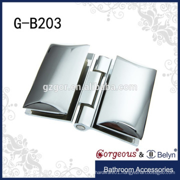 180 degree glass-glass hinge shower door hardware